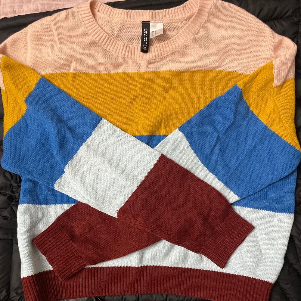 Colorblock Sweater